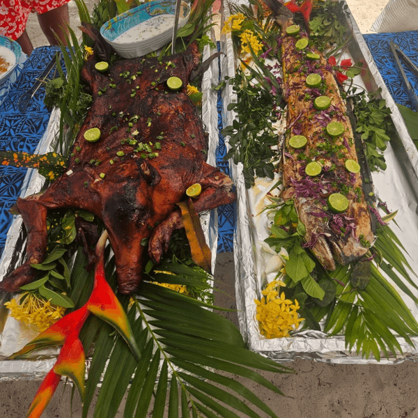 Excursion nautique et 4x4 avec repas à Taha'a